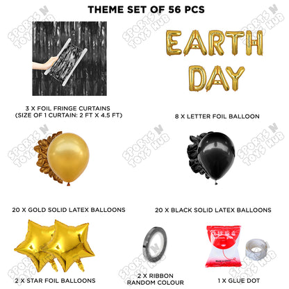 Earth Day Foil Letters Theme Collection