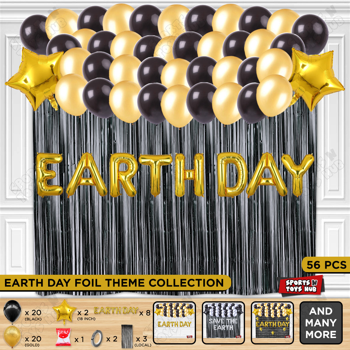 Earth Day Foil Letters Theme Collection