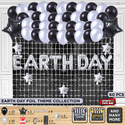 Earth Day Foil Letters Theme Collection