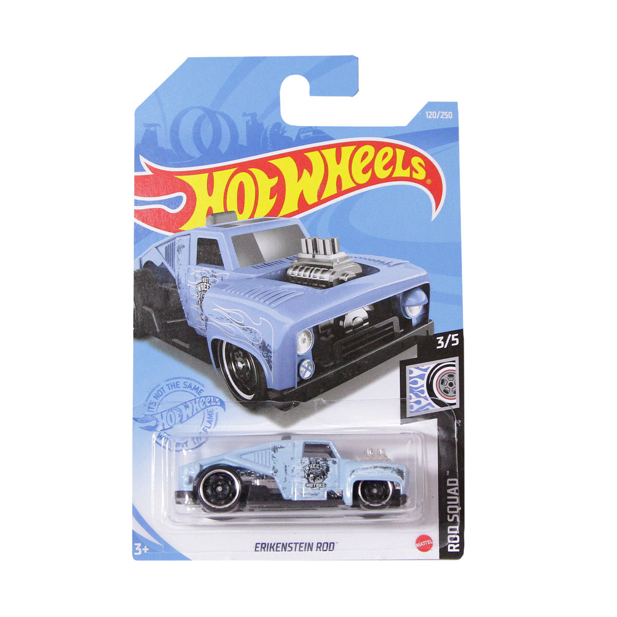 Hot Wheels Diecast Erikenstein Rod, Rod Squad (2021) Series Model Toy Cars