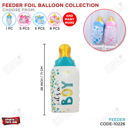 Baby Boy Feeder Foil Balloon