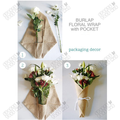 7.5 Yards - Fine Jute Net Roll Gift Wrapping Net