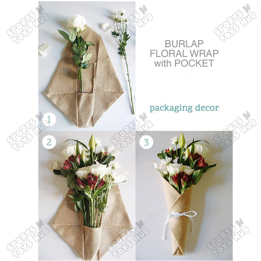 7 Yards - Fine Jute Net Roll Gift Wrapping Net