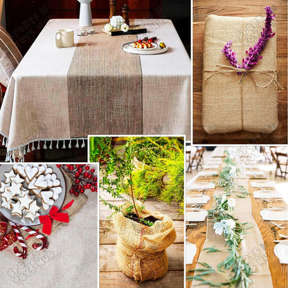 7 Yards - Fine Jute Net Roll Gift Wrapping Net