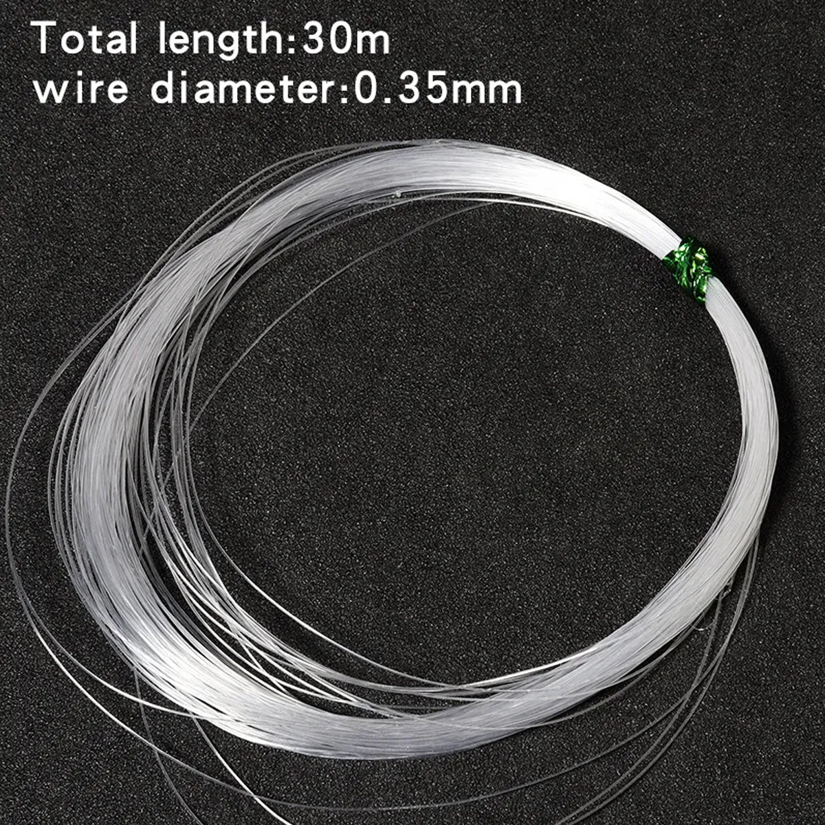 Clear Nylon Fish Wire – Strong Invisible Thread for Balloon Arrangements, Floral Decoration & DIY Crafts