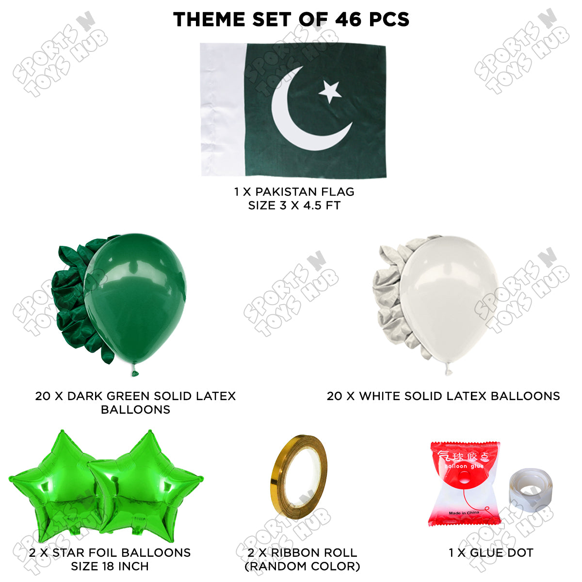 Independence Day Flag Theme Collection