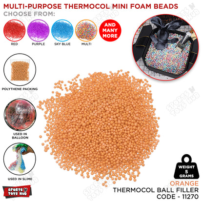Multi-Purpose Thermocol Mini Foam Beads Collection