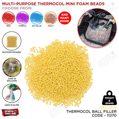 Multi-Purpose Thermocol Mini Foam Beads Collection