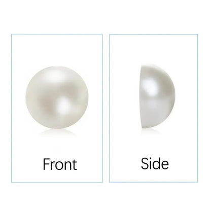 10mm Full Pearl Beads For Crafts – 190 PCS Faux Pearl Cabochons for DIY Crafts, Scrapbooking, Card Making, Wedding Decorations, Resin Art & Floral Embellishments