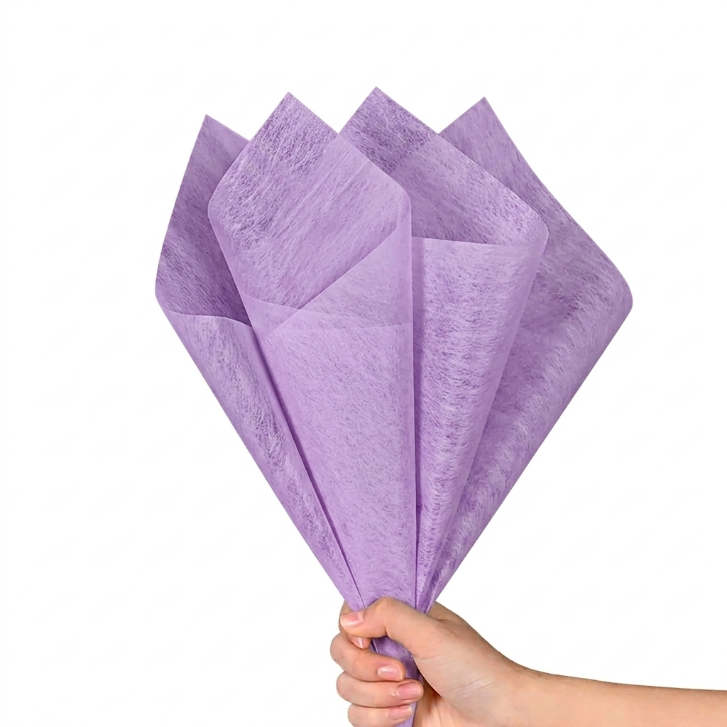 Translucent Milk Cotton Flower Wrapping Paper 36 Sheets (54 x 40cm) – Premium Florist Bouquet Packaging Paper for Fresh Flowers, Wedding Bouquets, Floral Arrangements & Gift Wrapping