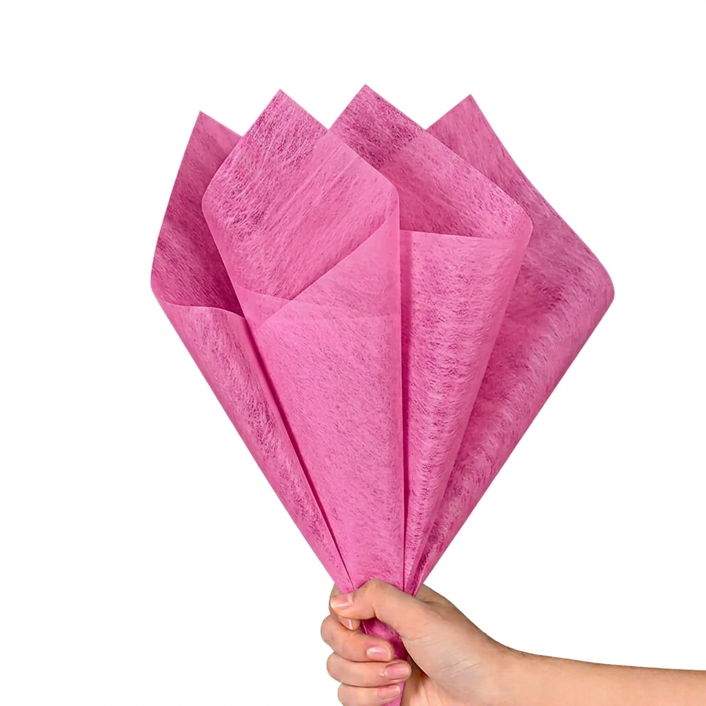 Translucent Milk Cotton Flower Wrapping Paper 36 Sheets (54 x 40cm) – Premium Florist Bouquet Packaging Paper for Fresh Flowers, Wedding Bouquets, Floral Arrangements & Gift Wrapping