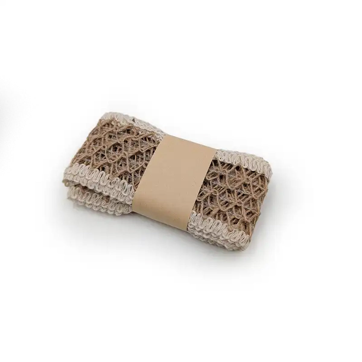 Geometric Burlap Lace & Ribbon – Rustic Jute Decorative Trim for Gift Wrapping