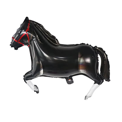 Giant Horse Black Color Foil Balloon
