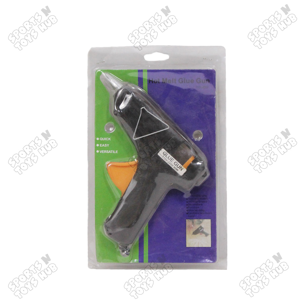 40W Hot Melt Glue Gun – Quick Heating Mini Adhesive Tool for Crafts, DIY & Repairs