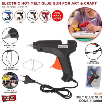60W Hot Melt Glue Gun – Quick Heating Adhesive Tool for Craft & DIY Projects