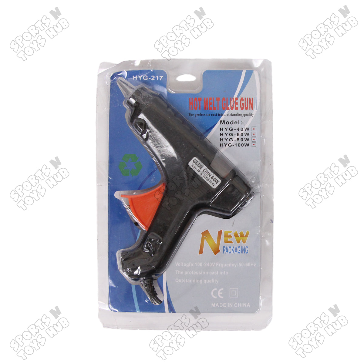 60W Hot Melt Glue Gun – Quick Heating Adhesive Tool for Craft & DIY Projects