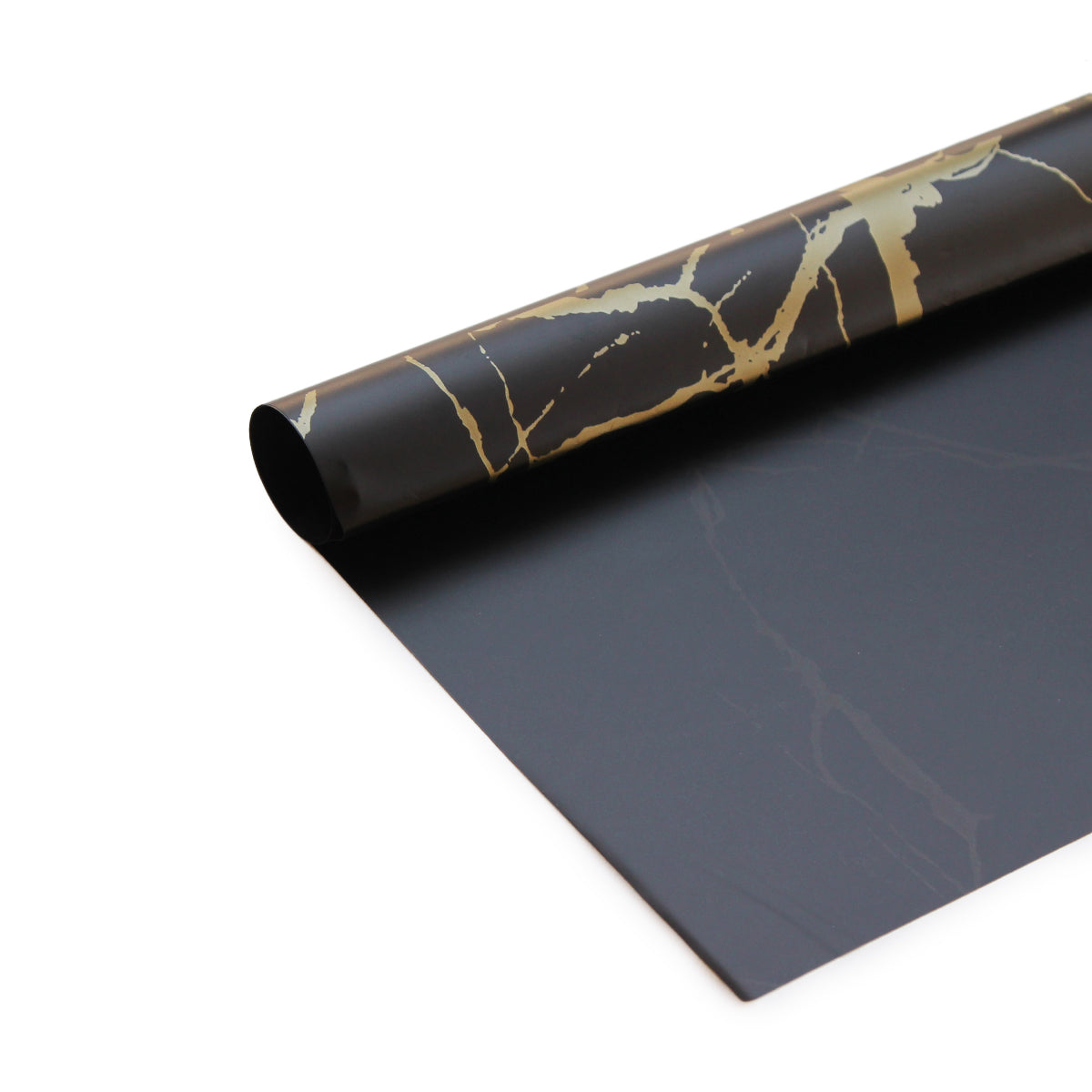 New Gold Marble Veins Frosted Translucent Floral or Money Bouquet Wrapping Sheets