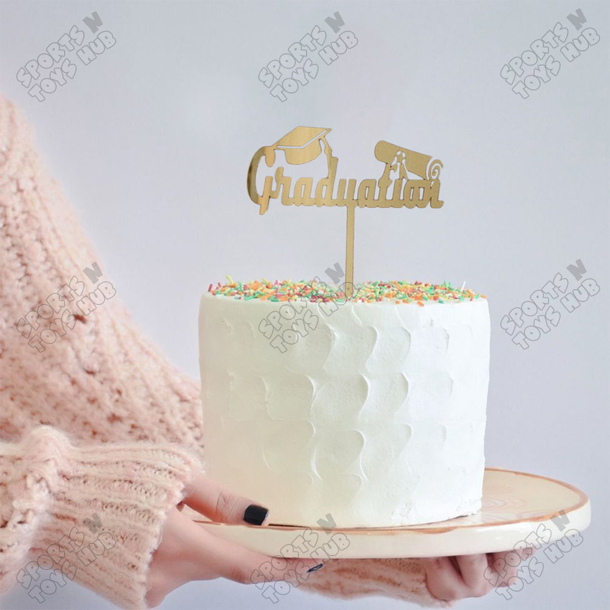 Graduation Acrylic Cake Topper