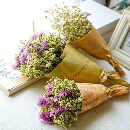 Gravure Newspaper Style Bouquet Wrapping Sheets – Floral Gift Wrap