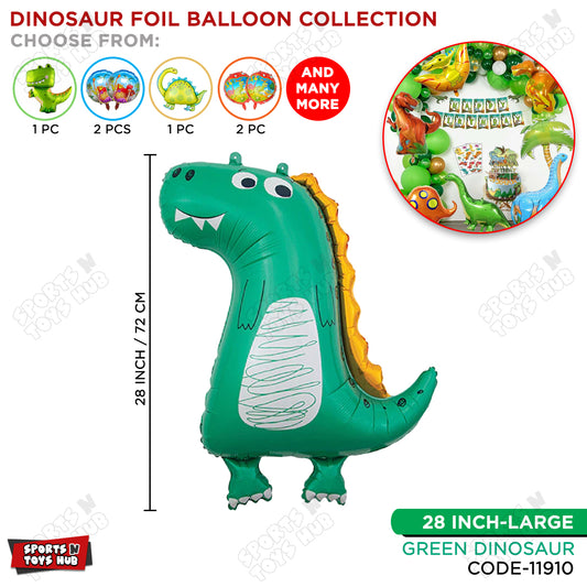 Dino Standing Foil Balloon - 1 PC