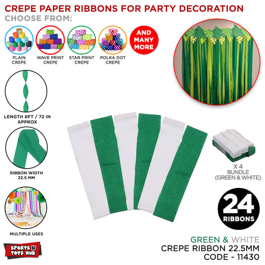 Crepe Paper Ribbons For Party Decoration