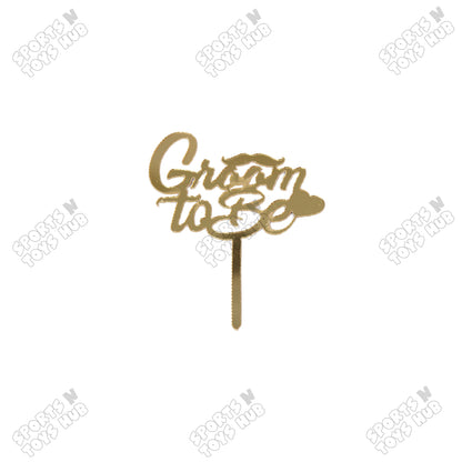 Groom To Be Sweet Topper