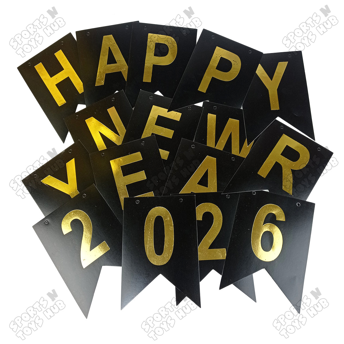 Happy New Year 2026 Card Banner
