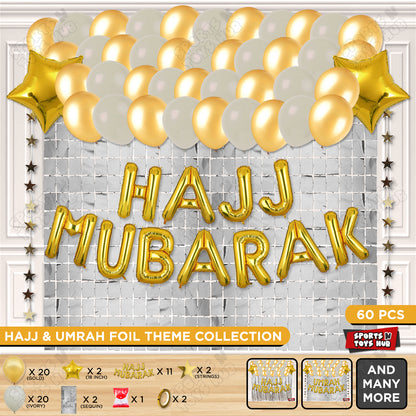 Hajj Mubarak Rectangle Curtain Theme Collection