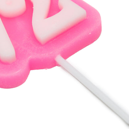 1/2 Number Birthday Candle – Half Year Flammable Cake Candle for Baby Milestone Celebrations