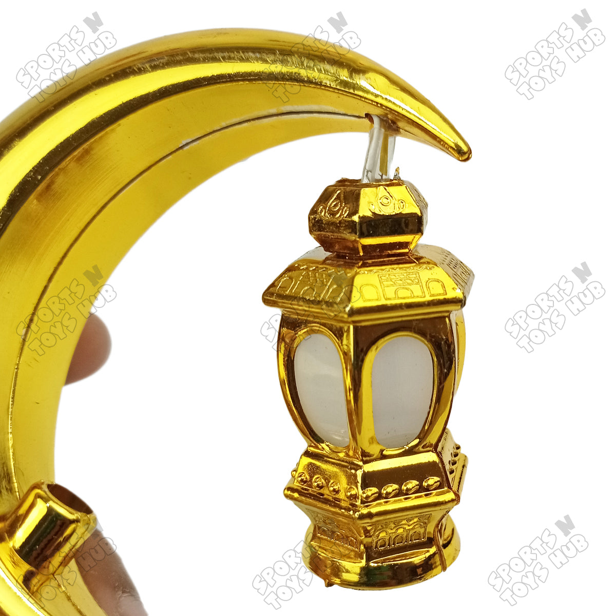 Half Moon Shape LED Lantern Table Stand