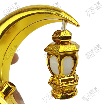 Half Moon Shape LED Lantern Table Stand