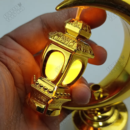 Half Moon Shape LED Lantern Table Stand