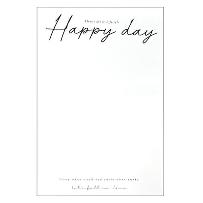 Happy Day White BOPP Flower Wrapping Sheets Pack of 20 – Waterproof Floral Bouquet Wrap for Fresh Flowers, Wedding Decorations, Florist Supplies, Gift Wrapping & Flower Packaging