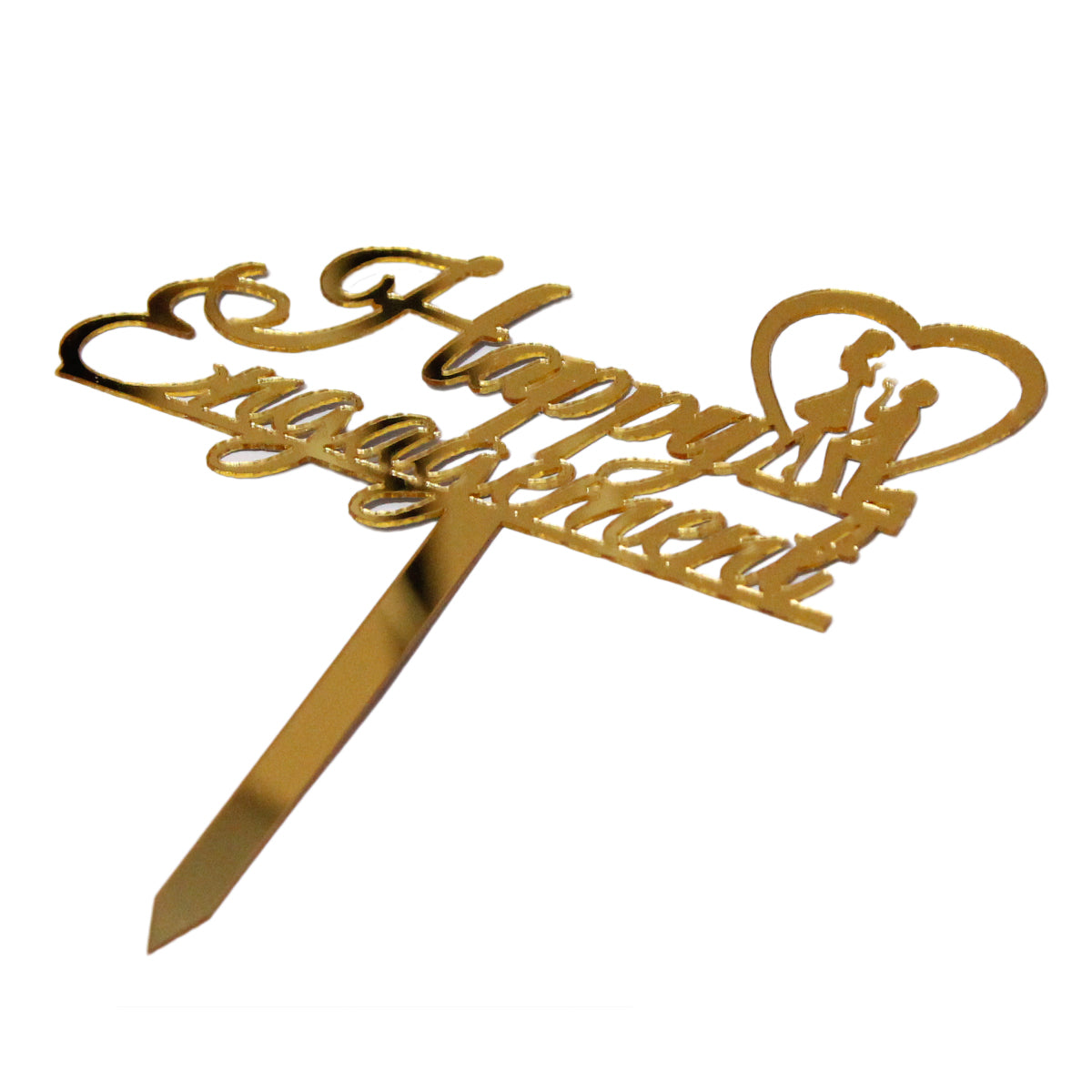 Happy Engagement Acrylic Cake Topper