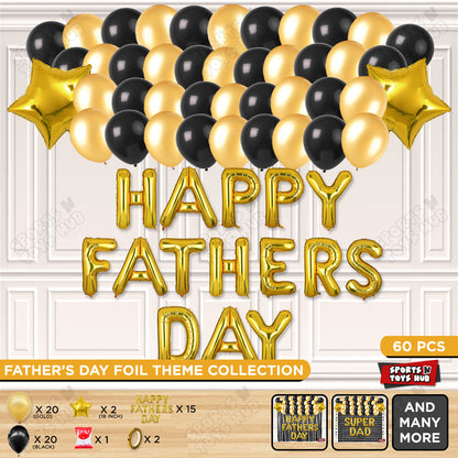 Happy Fathers Day Foil Letter Garland Theme Collection