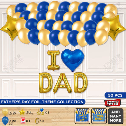 I ♡ Dad Foil Letter Garland Theme Collection