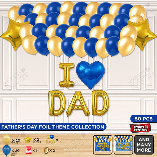 I ♡ Dad Foil Letter Garland Theme Collection