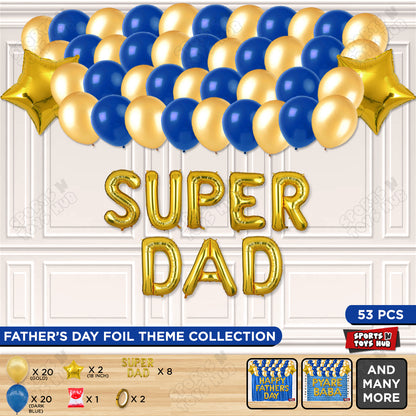 Super Dad Foil Letter Garland Theme Collection