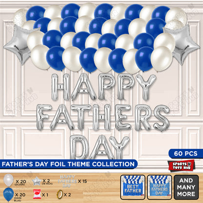 Happy Fathers Day Foil Letter Garland Theme Collection