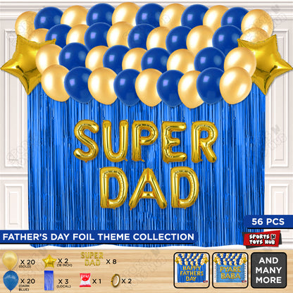 Super Dad Foil Letter Curtain Theme Collection