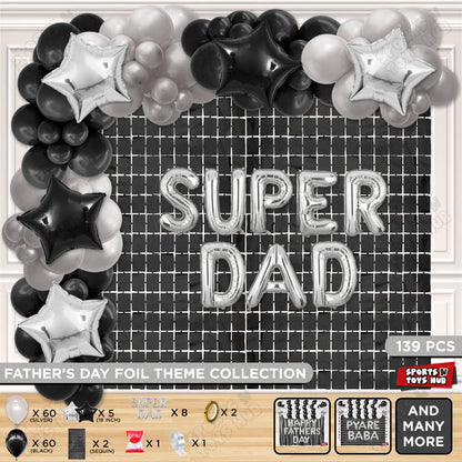 Super Dad Foil Letter Arch Theme Collection