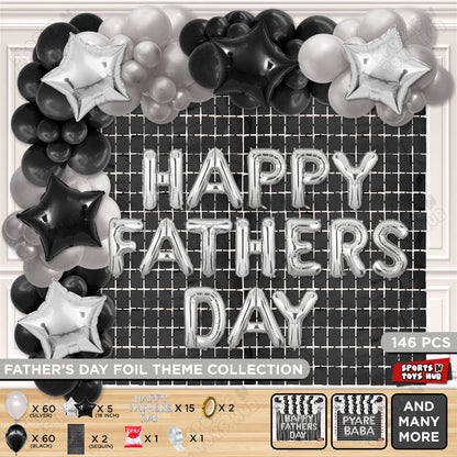 Happy Fathers Day Foil Letter Arch Theme Collection