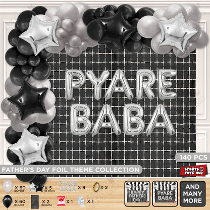 Pyare Baba Foil Letter Arch Theme Collection