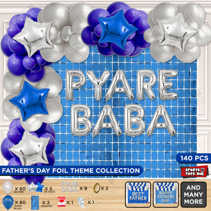 Pyare Baba Foil Letter Arch Theme Collection