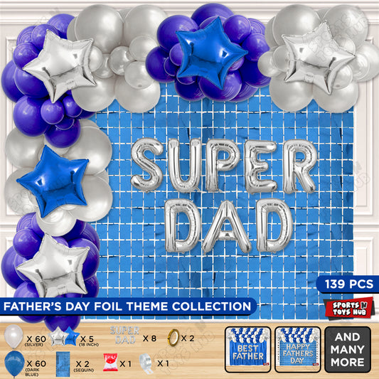 Super Dad Foil Letter Arch Theme Collection
