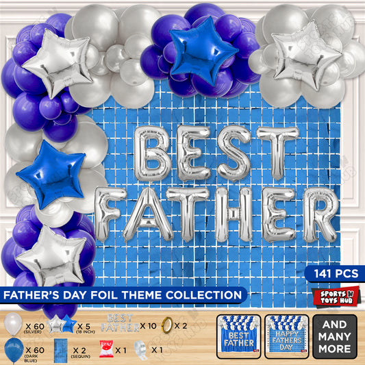 Best Father Foil Letter Arch Theme Collection