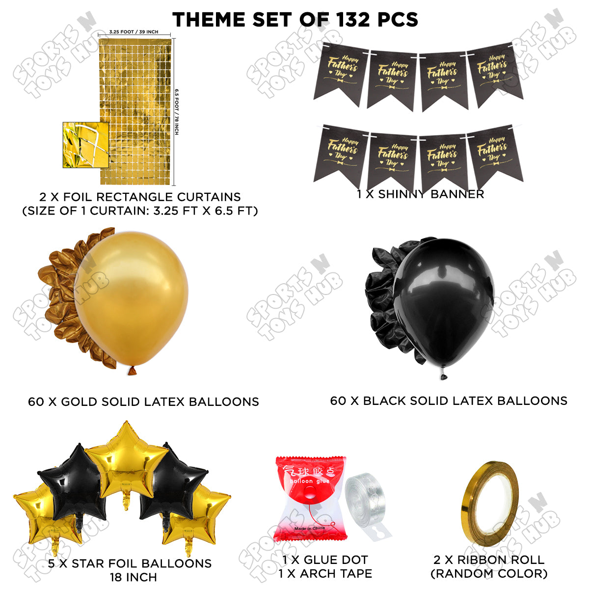 Happy Fathers Day Card Banner Theme Collection