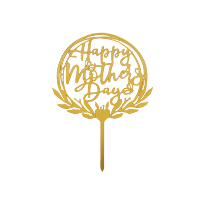 Happy Mother's Day Acrylic Cake Topper