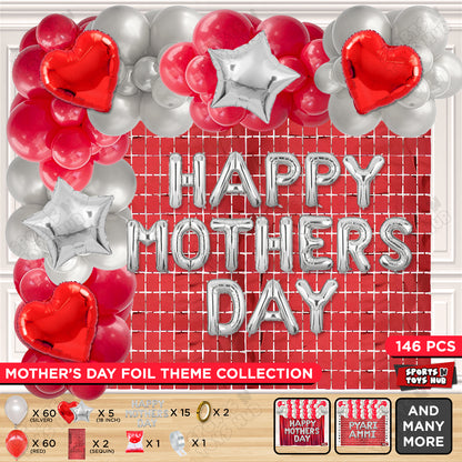 Happy Mothers Day Foil Letter Arch Theme Collection