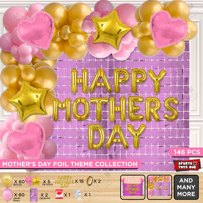 Happy Mothers Day Foil Letter Arch Theme Collection